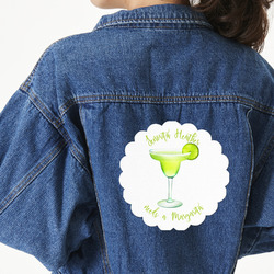 Margarita Lover Large Custom Shape Patch - 2XL (Personalized)