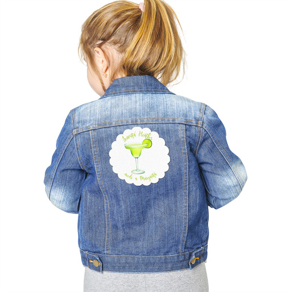 Margarita Lover Custom Shape Iron On Patches - XXL - Single - Approval