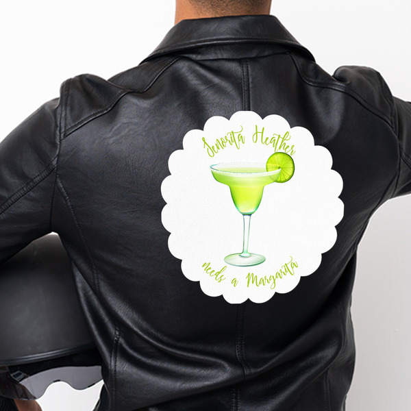 Margarita Lover Custom Shape Iron On Patches - XXXL - APPROVAL