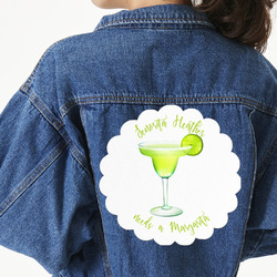 Margarita Lover Twill Iron On Patch - Custom Shape - 3XL (Personalized)