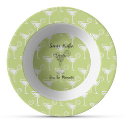 Margarita Lover Plastic Bowl - Microwave Safe - Composite Polymer (Personalized)