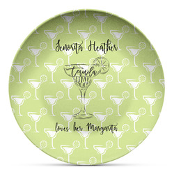 Margarita Lover Microwave Safe Plastic Plate - Composite Polymer (Personalized)