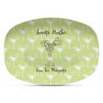 Margarita Lover Plastic Platter - Microwave & Oven Safe Composite Polymer (Personalized)