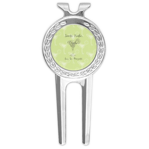 Custom Margarita Lover Golf Divot Tool & Ball Marker (Personalized)