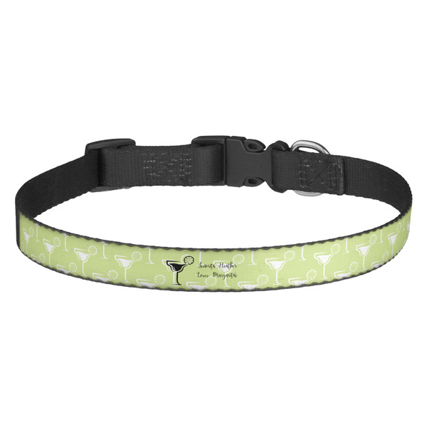 Custom Margarita Lover Dog Collar (Personalized)