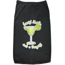 Margarita Lover Black Pet Shirt - 3XL (Personalized)