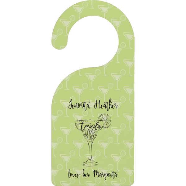 Custom Margarita Lover Door Hanger (Personalized)