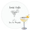 Margarita Lover Printed Drink Topper - 3.5" (Personalized)