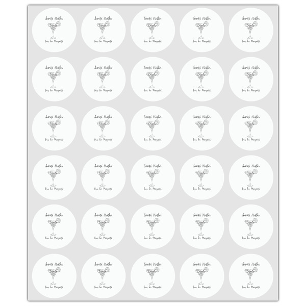 Margarita Lover Drink Topper - XSmall - Set of 30