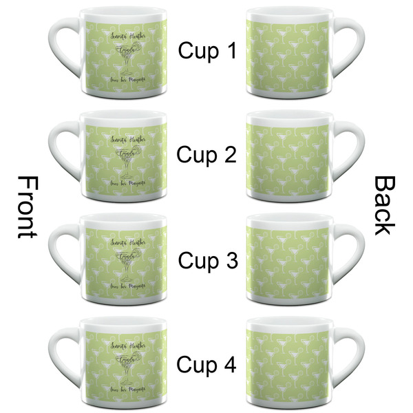 Margarita Lover Espresso Cup - 6oz (Double Shot Set of 4) APPROVAL