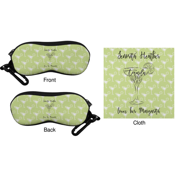 Margarita Lover Eyeglass Case & Cloth (Approval)