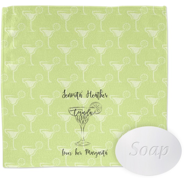 Custom Margarita Lover Washcloth (Personalized)