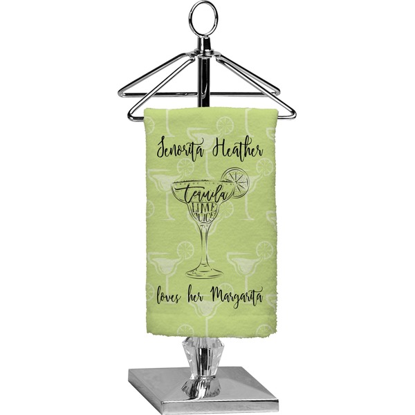Custom Margarita Lover Finger Tip Towel - Full Print (Personalized)