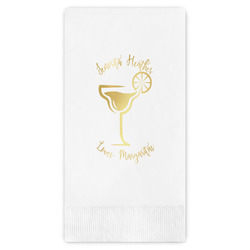 Margarita Lover Guest Napkins - Foil Stamped (Personalized)