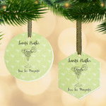 Margarita Lover Flat Glass Ornament w/ Name or Text
