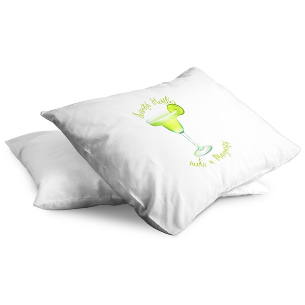 Margarita Lover Full Pillow Case - TWO (partial print)