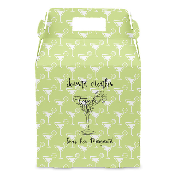 Margarita Lover Gable Favor Box - Front