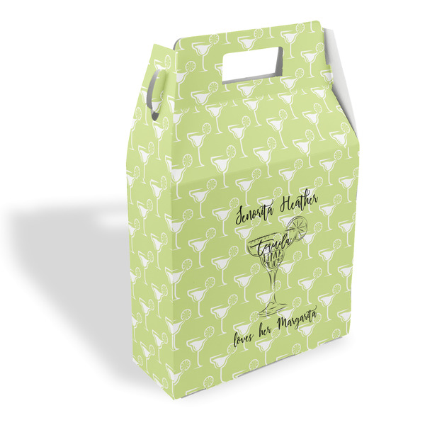 Custom Margarita Lover Gable Favor Box (Personalized)
