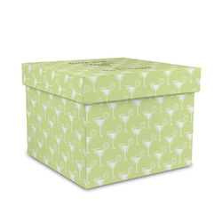 Margarita Lover Gift Box with Lid - Canvas Wrapped - Medium (Personalized)