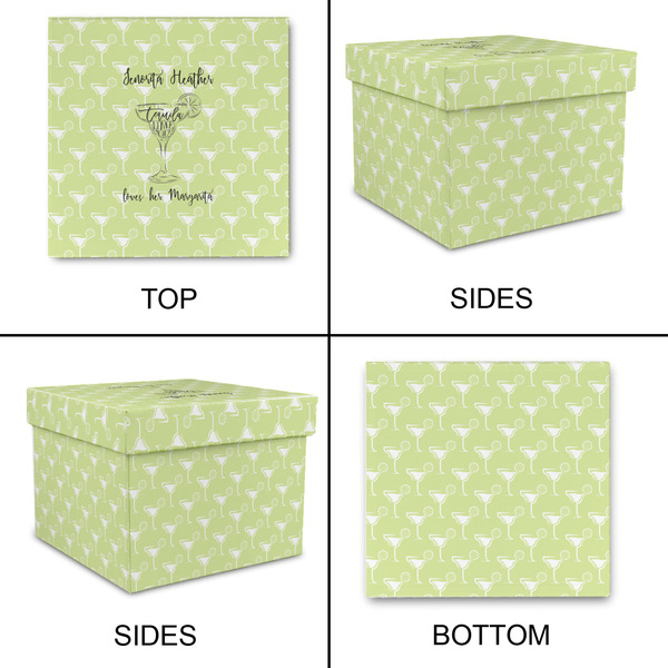 Margarita Lover Gift Boxes with Lid - Canvas Wrapped - X-Large - Approval