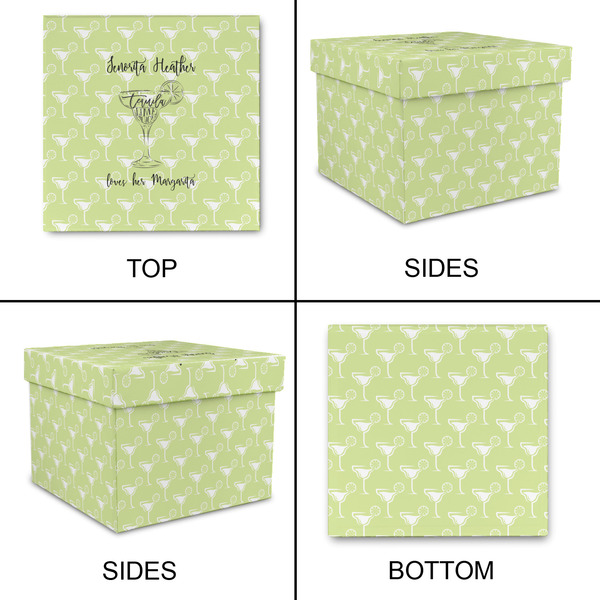 Margarita Lover Gift Boxes with Lid - Canvas Wrapped - XX-Large - Approval