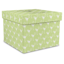 Margarita Lover Gift Box with Lid - Canvas Wrapped - XX-Large (Personalized)