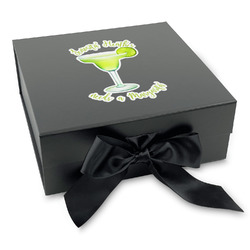 Margarita Lover Gift Box with Magnetic Lid - Black (Personalized)