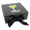 Margarita Lover Gift Boxes with Magnetic Lid - Black - Front (angle)