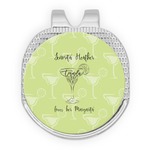 Margarita Lover Golf Ball Marker - Hat Clip - Silver
