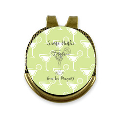 Margarita Lover Golf Ball Marker - Hat Clip - Gold