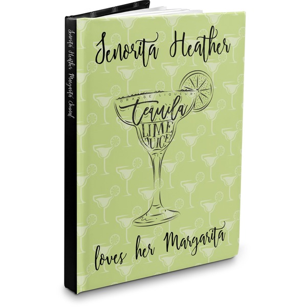 Custom Margarita Lover Hardbound Journal (Personalized)