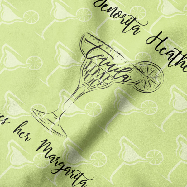 Margarita Lover Hooded Baby Towel- Detail Close Up