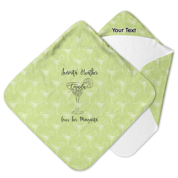 Custom Margarita Lover Hooded Baby Towel (Personalized)