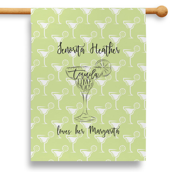 Custom Margarita Lover 28" House Flag (Personalized)