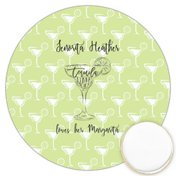 Margarita Lover Printed Cookie Topper - 3.25" (Personalized)