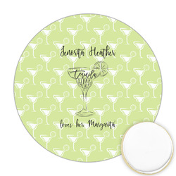Margarita Lover Printed Cookie Topper - Round (Personalized)