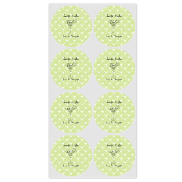 Margarita Lover Icing Circle - Medium - Set of 8