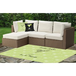 Margarita Lover Indoor / Outdoor Rug - Custom Size w/ Name or Text