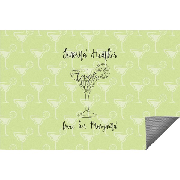 Custom Margarita Lover Indoor / Outdoor Rug (Personalized)