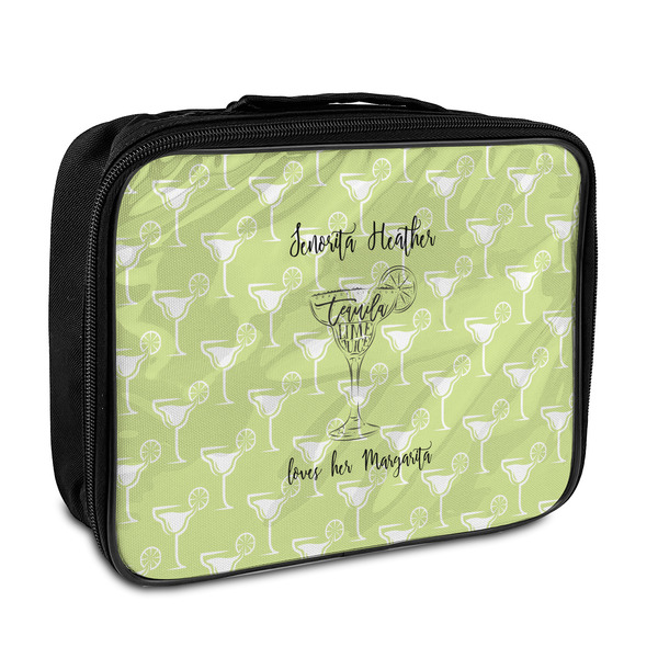 Custom Margarita Lover Insulated Lunch Bag (Personalized)