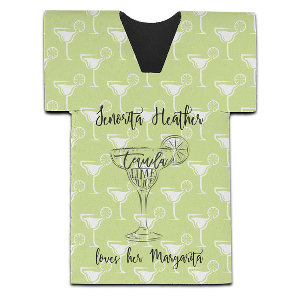 Margarita Lover Jersey Bottle Cooler - Set of 4 - FRONT (flat)