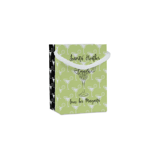 Custom Margarita Lover Jewelry Gift Bags - Gloss (Personalized)
