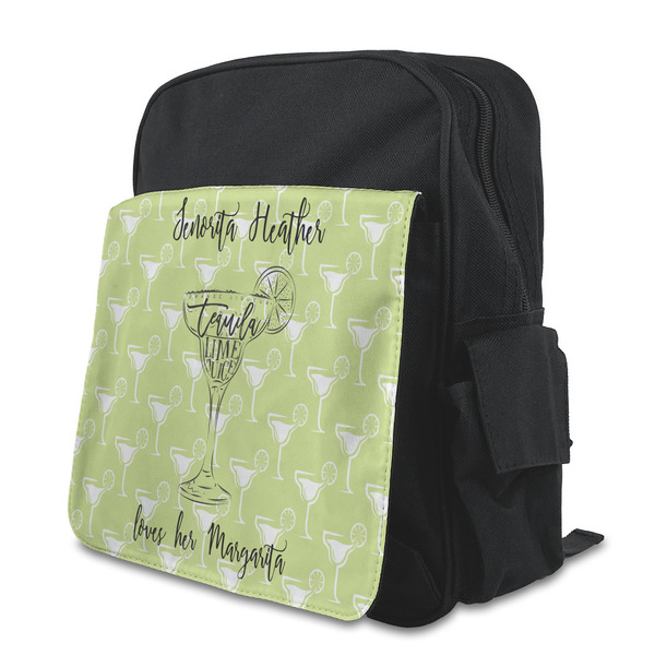 Custom Margarita Lover Preschool Backpack (Personalized)