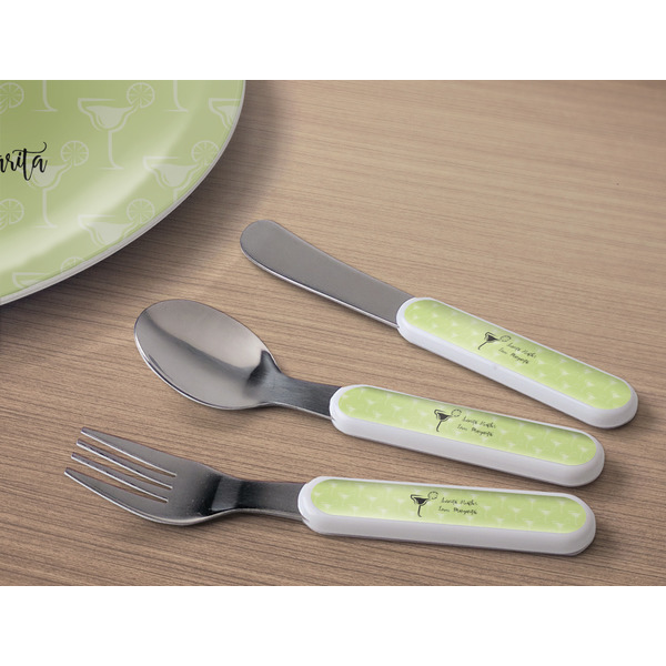 Margarita Lover Kids Flatware w/ Plate