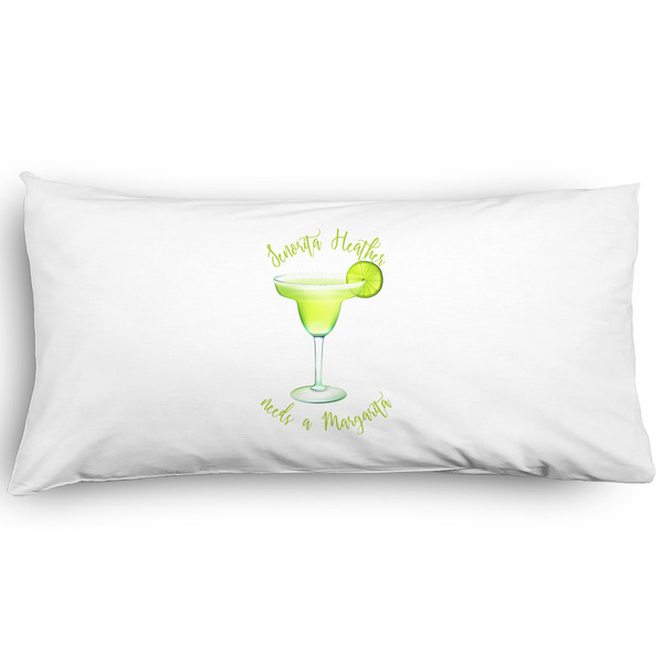 Custom Margarita Lover Pillow Case - King - Graphic (Personalized)