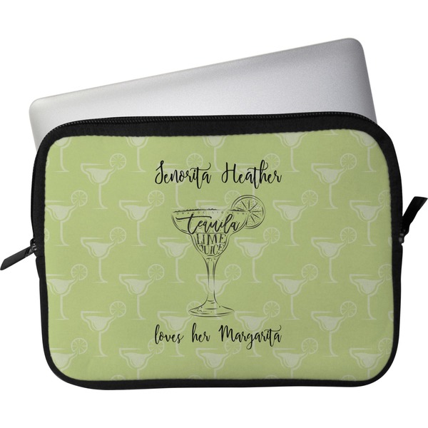 Custom Margarita Lover Laptop Sleeve / Case - 11" (Personalized)