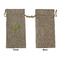 Margarita Lover Large Burlap Gift Bags - Front Approval