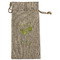 Margarita Lover Large Burlap Gift Bag - Front (Personalized)