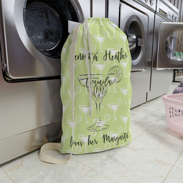Margarita Lover Large Laundry Bag - In Context