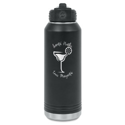 Margarita Lover Water Bottles - Laser Engraved - Front & Back (Personalized)